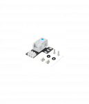 Lanberg Closed-loop thermostat 10A for rack cabinets with 19" ear and terminal block | AK-1505-S | Gray
