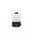 TEFAL | Food Steamer | VC139810 | Black | 800 W | Capacity 6 L | Number of baskets 2