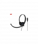 Koss | Headphones | CS200 USB | Wired | On-Ear | Microphone | Black