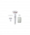 Braun Epilator | SES9-030 Silk &eacute;pil 9 | Operating time (max) 50 min | Number of power levels 2 | Wet & Dry | White/Rose