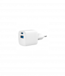 Gembird Fast Charger | TA-UC-PDQC20-W-01 | USB A+C