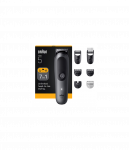 Braun 7-in-1 Grooming Kit | All-in-One Kit Series 5 AIO5520 | Cordless | Number of length steps 14 | Black