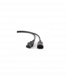 Cablexpert | PC-189-VDE power extension cable 1.8 meter | Black C14 coupler | C14 coupler