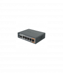 Mikrotik Wired Ethernet Router RB760iGS, hEX S, Dual Core 880MHz CPU, 256MB RAM, 16 MB (MicroSD), 5xGigabit LAN, 1xSFP, USB, IPs