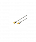 CAT 6A S/FTP | Patch cord | Length 10 m | Grey