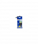 Brother | TZe-325 Laminated Tape | White on Black | TZe | 8 m | 9 cm