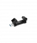 Silicon Power Portable External SSD | DS72 | 250 GB | USB Type-A and USB Type-C 3.2 Gen 2 | Black