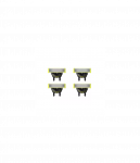 Philips | Replaceable Blade (4 pcs) | OneBlade QP440/50 | Black/Green