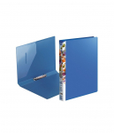 Žiedinis segtuvas FOROFIS, A4, PP, nugarėlė 20 mm, 2 žiedai 16 mm, mėlyna