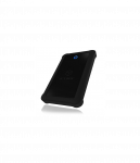Raidsonic | ICY BOX | IB-233U3-B External enclosure for 2.5" SATA HDD/SSD with USB 3.0 interface and silicone protection sleeve