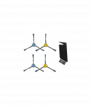 Midea | Spare Parts Kit: 4x Side Brush, 1x Cleaning Brush for M6/M7/M7Pro/S8+