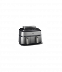 Philips Dual Basket Airfryer | NA555/00 5000 series | Power 2750 W | Capacity 9 L | RapidAir Plus | Silver