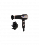 Mesko Hair Dryer | MS 2287 | 2200 W | Number of temperature settings 3 | Diffuser nozzle | Black/Champagne