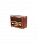 Adler | Retro Radio | AD 1187 | Alarm function | AUX in | Wooden
