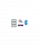 Midea | Spare Parts Kit: 6x Side Brush, 1x Main Brush, 3x HEPA Filter, 2x Mopping Cloth for I5C