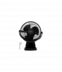 Adler Rechargeable Clip-on Desk Fan | AD 7342 | Table Fan | Black | Diameter 15.5 cm | Number of speeds 3 | Oscillation | 5 W