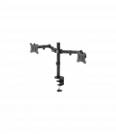 Goobay Dual Monitor Mount Flex | Swivel, Tilt, Rotation | 17-32 " | Maximum weight (capacity) 8 kg | Black