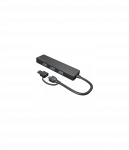 Natec | USB 3.0 HUB, Mayfly, 4-Port | Moth NHU-1342 | Black | 0.15 m