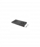 Lanberg 19" fan unit/ventilation panel with LCD 2 fans + thermostat 230V | AK-1502-B | Black