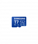Samsung microSDXC UHS-I Card | T7 | 512 GB | microSD | Flash memory class U3, V30, A2