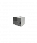 Digitus | 9U wall mounting cabinet | DN-19 09-U-S-1 | Grey | Safety class rating IP20. Lockable safety-glass door. 200&deg; door ope