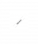 Brother | TZe-S121 Strong Adhesive Laminated Tape | Black on Clear | TZe | 8 m | 9 cm