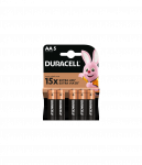 Baterijos DURACELL AA, 5 vnt.
