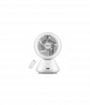 Midea Fan | MDF24JRW TurboForce | Table Fan | White | Number of speeds 5 | Oscillation | Remote control