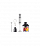 Adler | AD 4627 | Hand Blender Set | 1800 W | Number of speeds 20 | Turbo mode | Chopper | Stainless Steel/Black