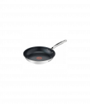 TEFAL Pan | G7320434 Duetto+ | Frying | Diameter 24 cm | Suitable for induction hob | Fixed handle | Black/Silver