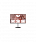 AOC | U27E4CV | 27 " | IPS | UHD | 16:9 | 60 Hz | 4 ms | 3840 x 2160 pixels | 400 cd/m&sup2; | HDMI ports quantity 2 | Black
