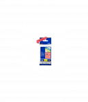 Brother | TZe-451 Laminated Tape | Black On Red | TZe | 8 m | 2.4 cm