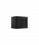 Lanberg | Rack cabinet 19" wall-mount 9U/600x450 with perforated door (flat pack) | WF01-6409-23B | Black