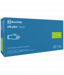 Vienkartinės pir&scaron;tinės NITRYLEX Classic, nitrilinės, nepudruotos, mėlynos spalvos, S, 100 vnt.