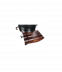 TunaBone | Side tables for Kamado Pro 22" grill Size M, set of 2 pcs