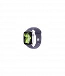 Apple Watch Series 11&nbsp;GPS + Cellular 46mm Silver Aluminium Case with Purple Fog Sport Band - M/L | Apple