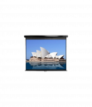 Elite Screens | Manual Series | M113UWS1 | Diagonal 113 " | 1:1 | Viewable screen width (W) 203 cm | Black