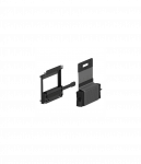 Dell | OptiPlex Micro and Thin Client VESA Mount w/Adapter Bracket | Black