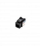 Class E CAT 6 Keystone Jack | DN-93601 | Unshielded RJ45 to LSA | Cable installation via LSA strips, color coded according to EI