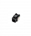 Class D CAT 5e Keystone Jack | DN-93501 | Unshielded RJ45 to LSA | Cable installation via LSA strips, color coded according to E