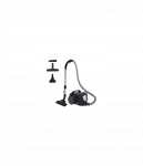 Hoover HP210P 011 Vacuum cleaner, Bagless, Power 800 W, Tank 2.5 L, Working radius 10 m, Black | Hoover