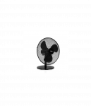 Tristar | Desk fan | VE-5728 | Desk fan | Black | Diameter 30 cm | Number of speeds 3 | Oscillation | 40 W