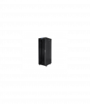 Lanberg | Rack cabinet 19" free-standing 37U/600x800 (flat pack) with glass door, LCD | FF01-6837-12BL | Black