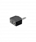 Goobay | Headphone AUX adapter 3.5 mm jack 1-to-2