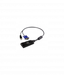 Aten | USB VGA KVM Adapter | 1 x RJ-45 Female, 1 x USB Male, 1 x HDB-15 Male