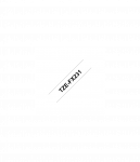 Brother | TZe-FX231 Flexible ID Laminated Tape | Black on White | TZe | 8 m | 1.2 cm