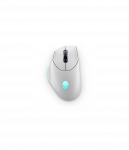 Dell | Gaming Mouse | AW620M | Wired/Wireless | Alienware Wireless Gaming Mouse | Lunar Light