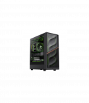 Gamemax Case | AERIS 330 MB | Black | Mini Tower | Power supply included No