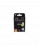 Panasonic | Rechargeable Batteries | ENELOOP Pro BK-3HCDE/4BE | AA | 2500 mAh | 4 pc(s)