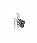 AXAGON PCI-Express card with four external USB 3.2 Gen1 ports with dual power | PCEU-43RS